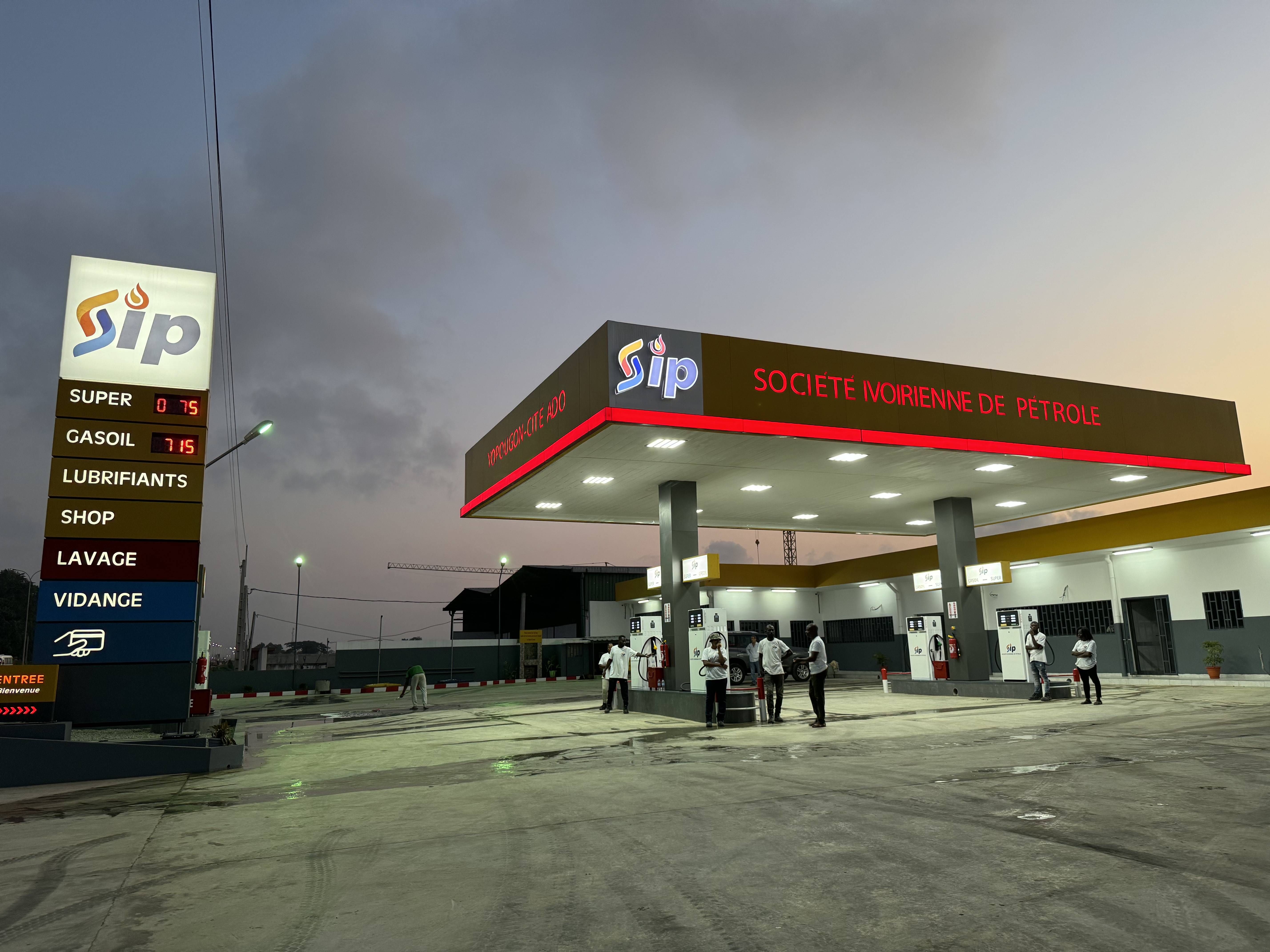 Stations modernes